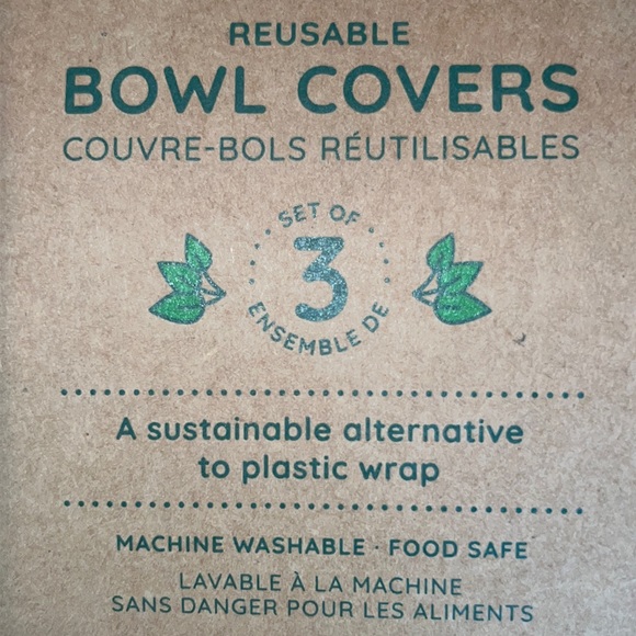 stainless steel & matte Ink blue 1.5, 3 & 5 quart set of 3 bowls-NWT - Picture 12 of 16